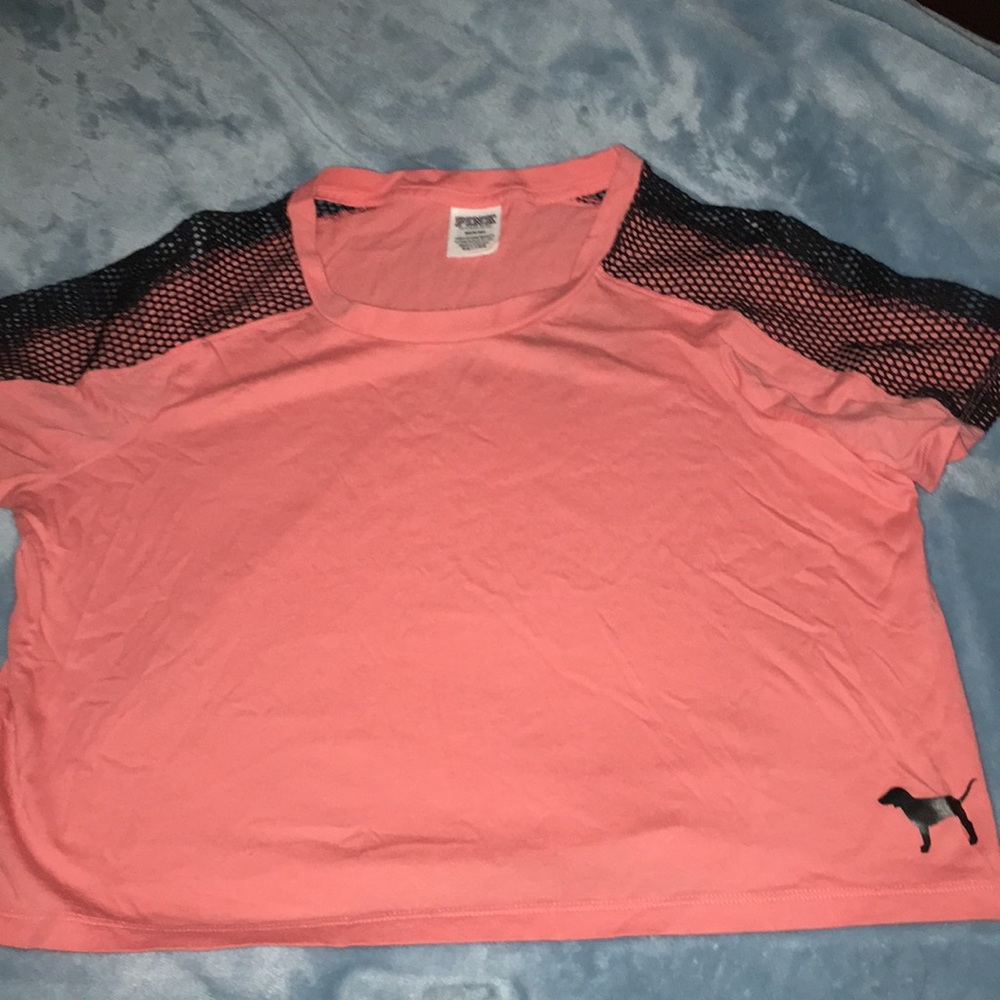 Pink Crop shirt